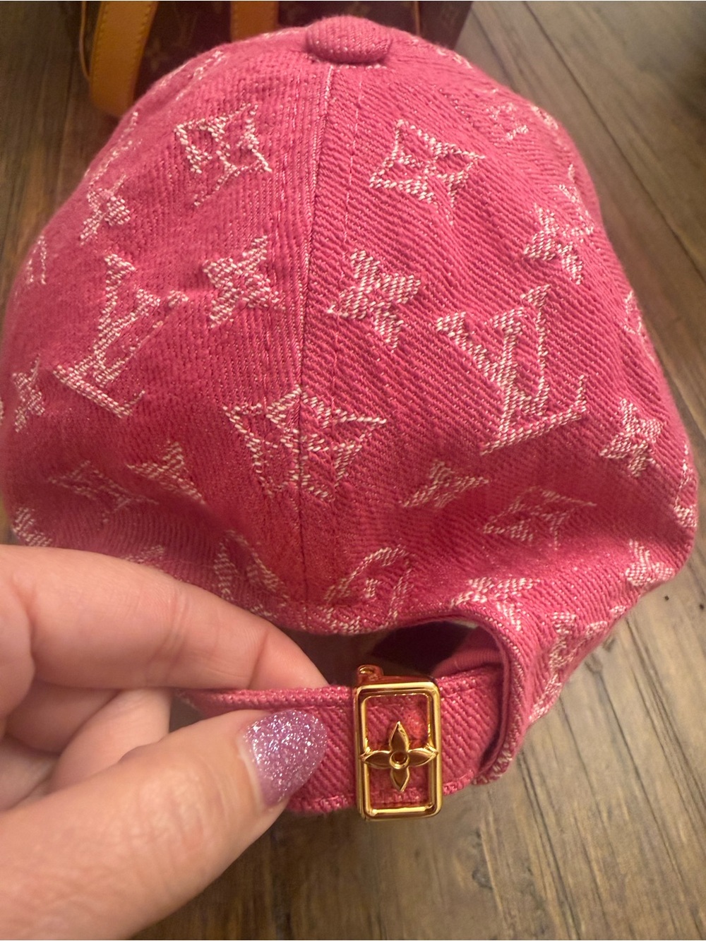Authentic Louis Vuitton Pink Baseball Hat - Picture 5 of 6
